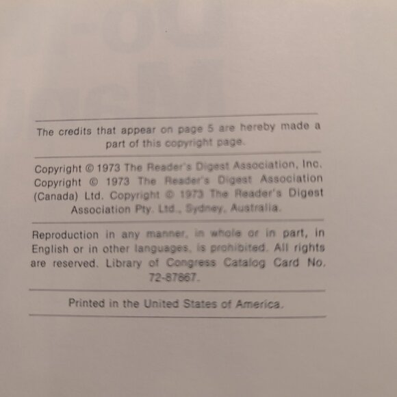 Reader’s Digest “Complete Do-it-Yourself Manual” Hardcover 1973 - Picture 7 of 13